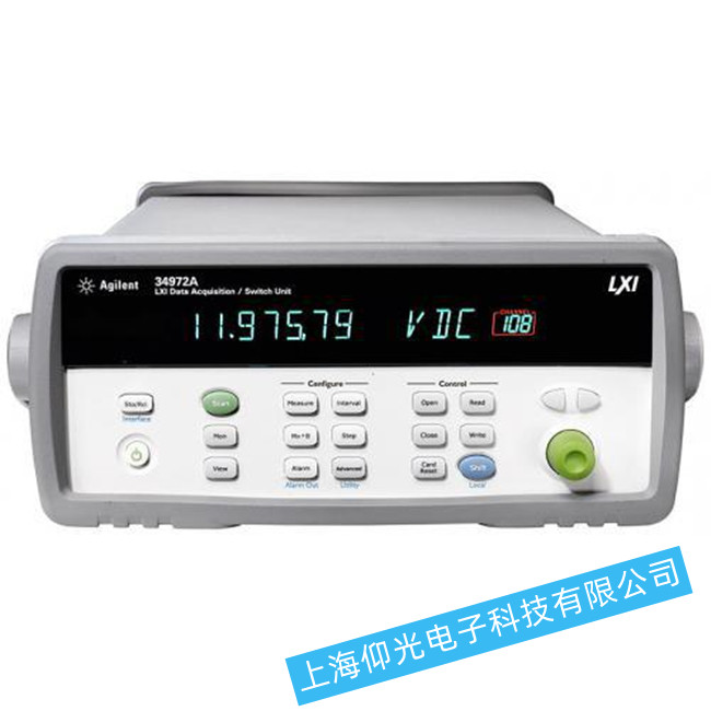 ���݂�34972A��(sh��)��(j��)�ɼ������_�C���ϾS��